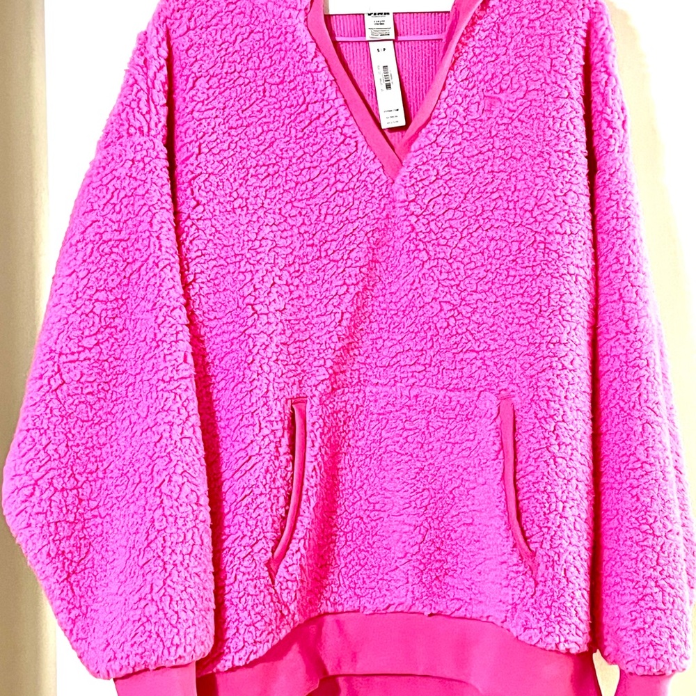 Victoria’s Secret Pink Hooded Fleece Pullover Hoodie - Picture 5 of 5